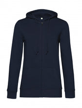 Load image into Gallery viewer, B&amp;C Ladies Organic Inspire Zipped Hood
