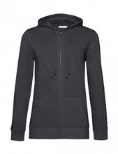 Load image into Gallery viewer, B&amp;C Ladies Organic Inspire Zipped Hood
