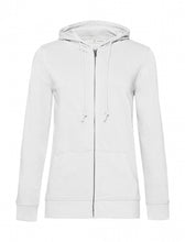 Load image into Gallery viewer, B&amp;C Ladies Organic Inspire Zipped Hood
