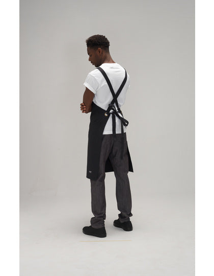 Le Chef Statement Crossover Bib Apron.