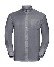 Load image into Gallery viewer, Russell Mens L/S Oxford Shirt
