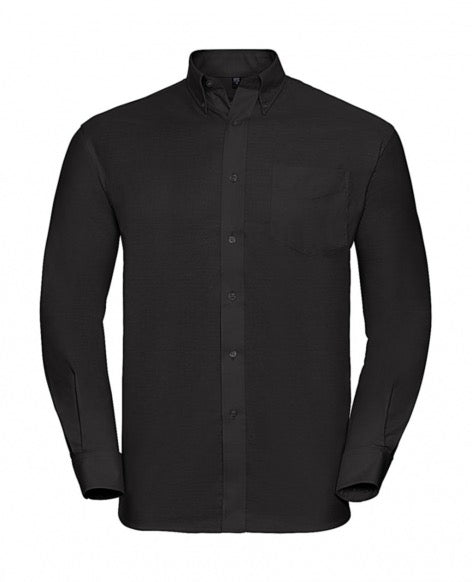 Russell Mens L/S Oxford Shirt