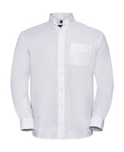 Load image into Gallery viewer, Russell Mens L/S Oxford Shirt
