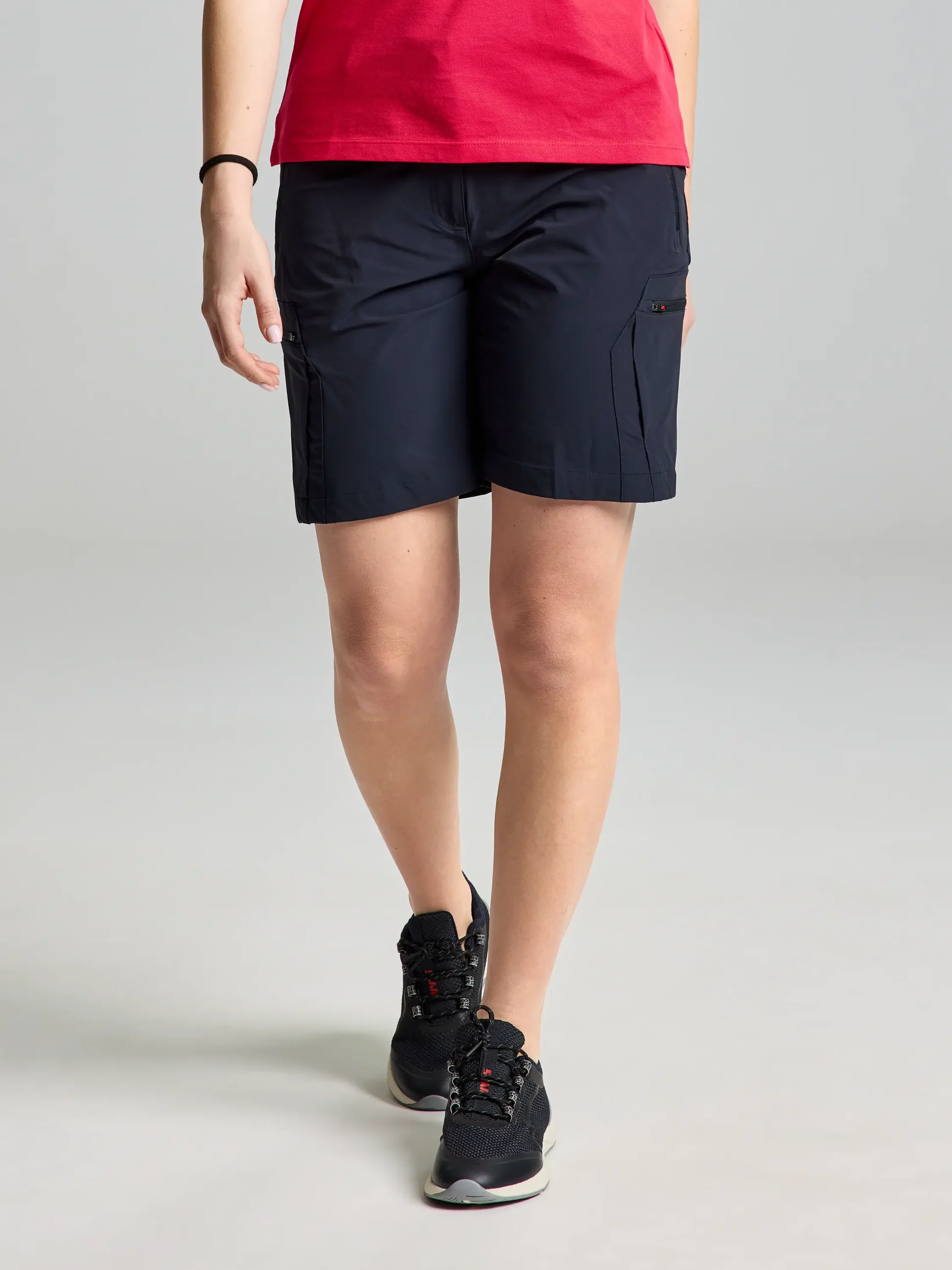 Slam Ladies Active Techno Cargo Shorts.