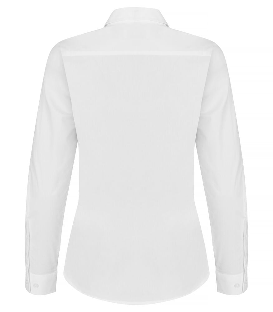 Clique Ladies L/S Stretch Shirt.