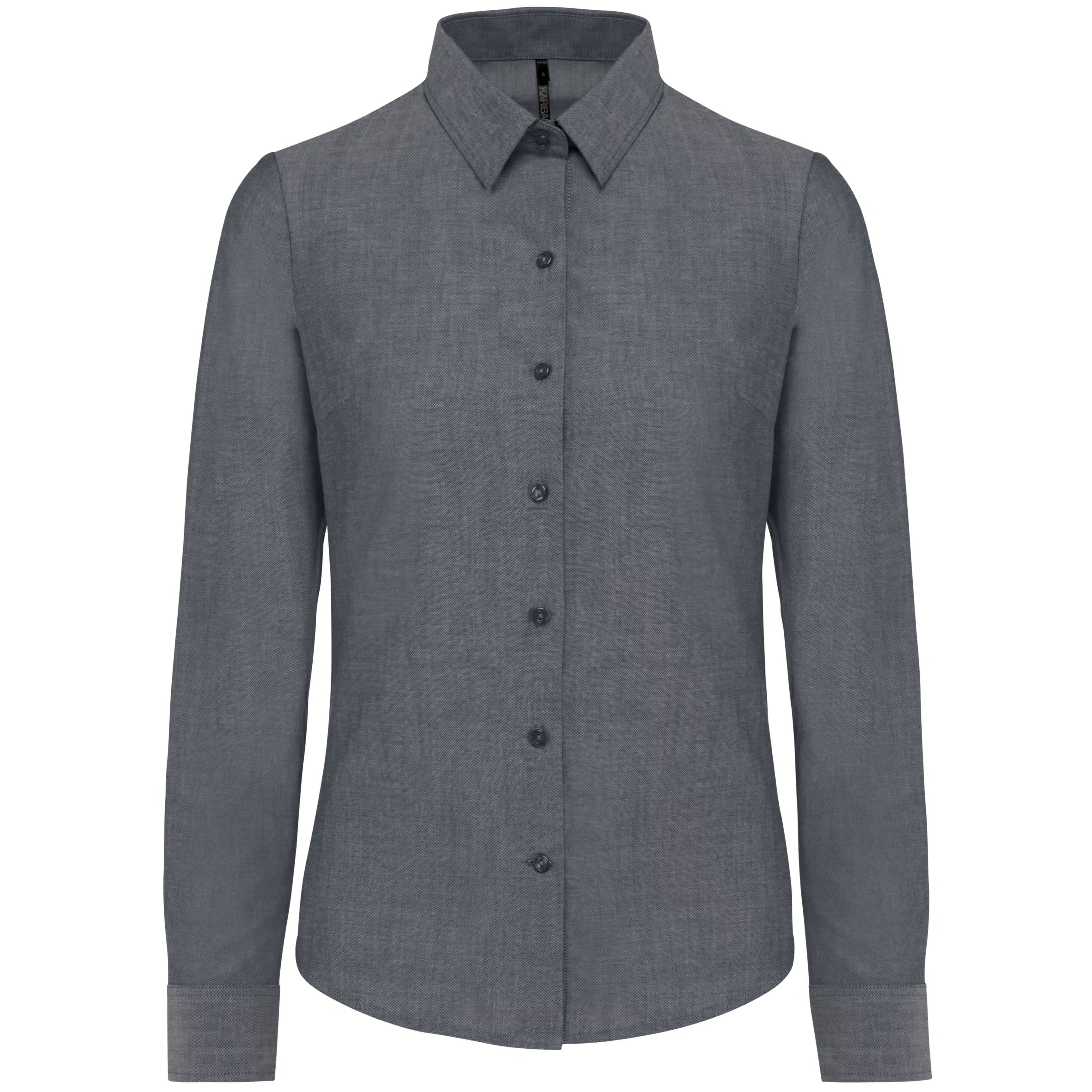 Kariban Ladies L/S Oxford Shirt.