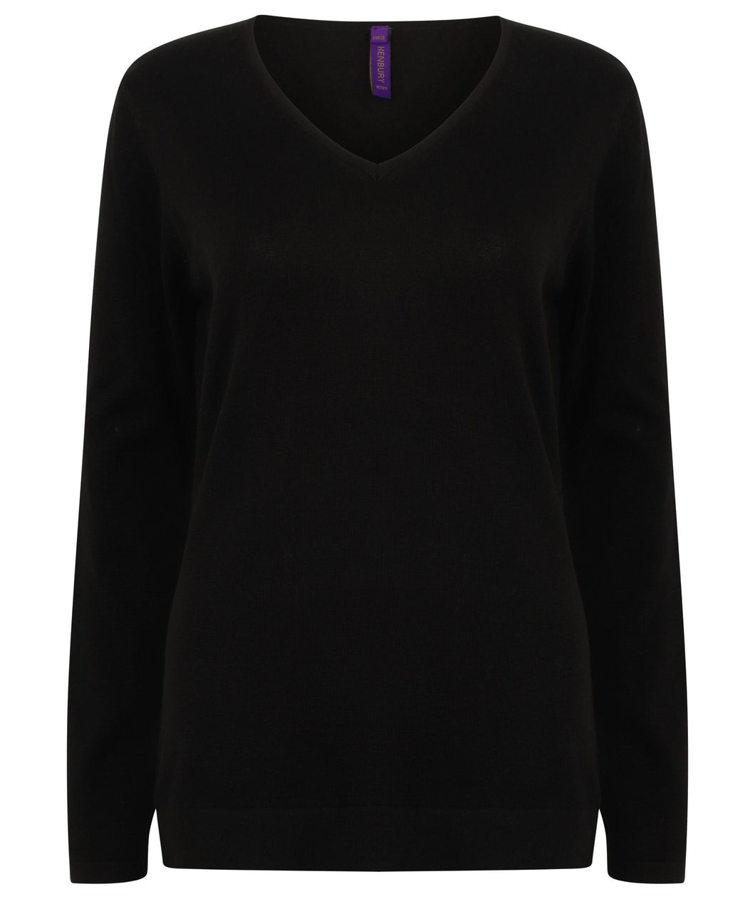 Henbury Ladies Lightweight V-Neck Jumper