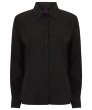 Load image into Gallery viewer, Henbury Ladies L/S Wicking Shirt
