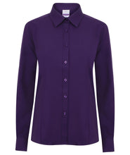 Load image into Gallery viewer, Henbury Ladies L/S Wicking Shirt
