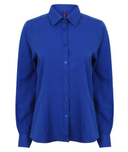 Load image into Gallery viewer, Henbury Ladies L/S Wicking Shirt

