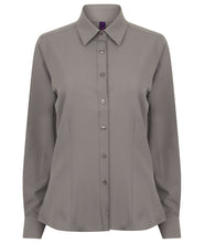 Load image into Gallery viewer, Henbury Ladies L/S Wicking Shirt
