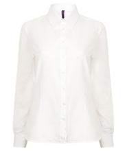 Load image into Gallery viewer, Henbury Ladies L/S Wicking Shirt
