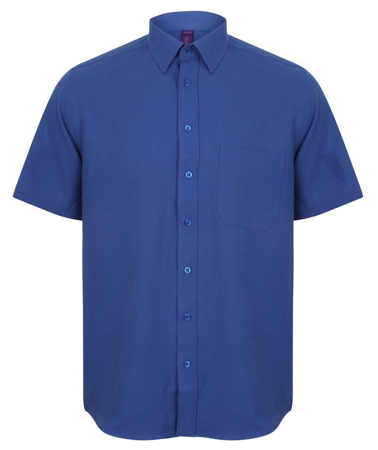 Henbury Mens S/S Wicking Shirt.