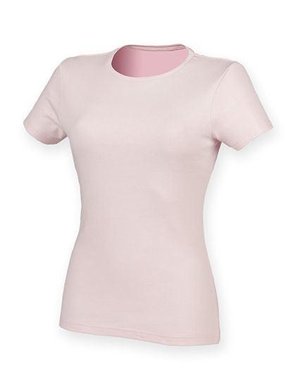 Skinnifit Ladies S/S Feel Good Stretch T-Shirt.