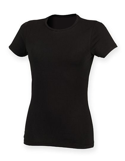 Skinnifit Ladies S/S Feel Good Stretch T-Shirt.