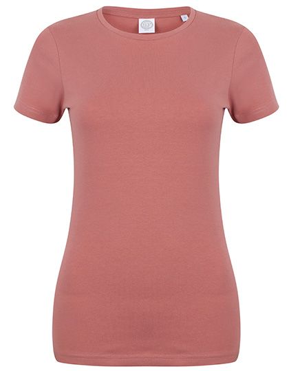 Skinnifit Ladies S/S Feel Good Stretch T-Shirt.