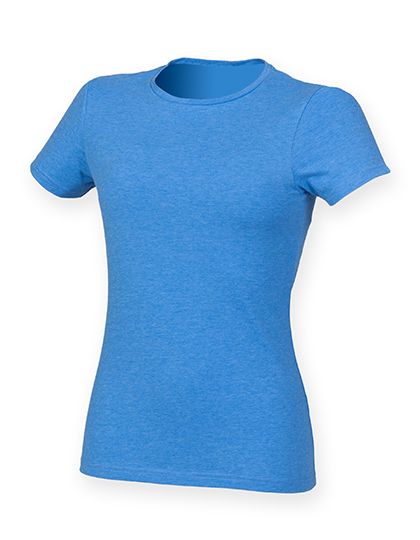 Skinnifit Ladies S/S Feel Good Stretch T-Shirt.