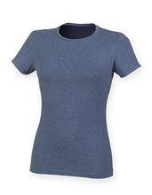 Load image into Gallery viewer, Skinnifit Ladies S/S Feel Good Stretch T-Shirt
