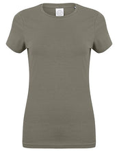Load image into Gallery viewer, Skinnifit Ladies S/S Feel Good Stretch T-Shirt
