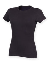 Load image into Gallery viewer, Skinnifit Ladies S/S Feel Good Stretch T-Shirt
