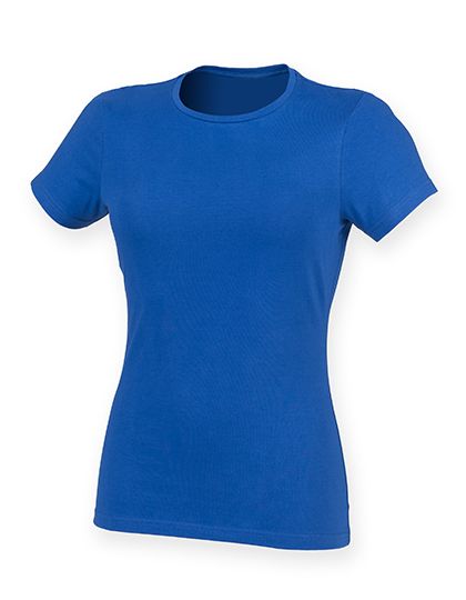 Skinnifit Ladies S/S Feel Good Stretch T-Shirt.