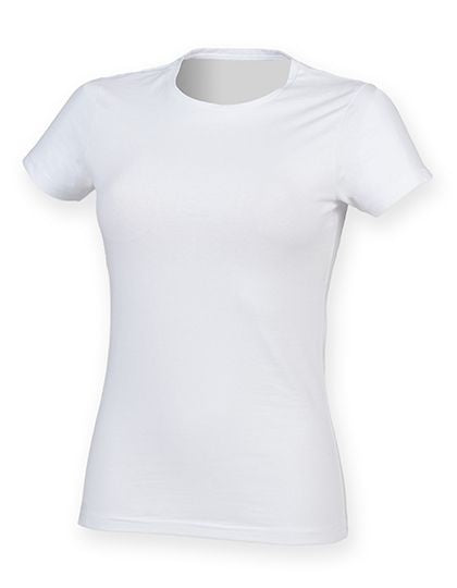 Skinnifit Ladies S/S Feel Good Stretch T-Shirt.