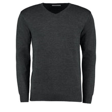 Load image into Gallery viewer, Kustom Kit Mens Classic Fit Arundel V-Neck Jumper
