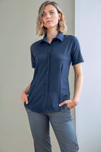 Load image into Gallery viewer, Henbury Ladies S/S Wicking Shirt

