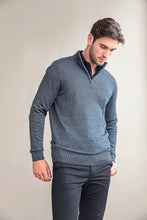Load image into Gallery viewer, Henbury Mens Quarter Zip Jumper
