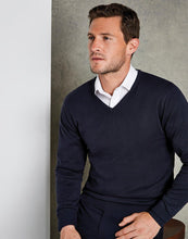 Load image into Gallery viewer, Kustom Kit Mens Classic Fit Arundel V-Neck Jumper

