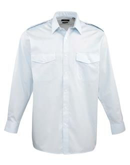 Premier Mens L/S Pilot Shirt.