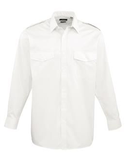 Premier Mens L/S Pilot Shirt.