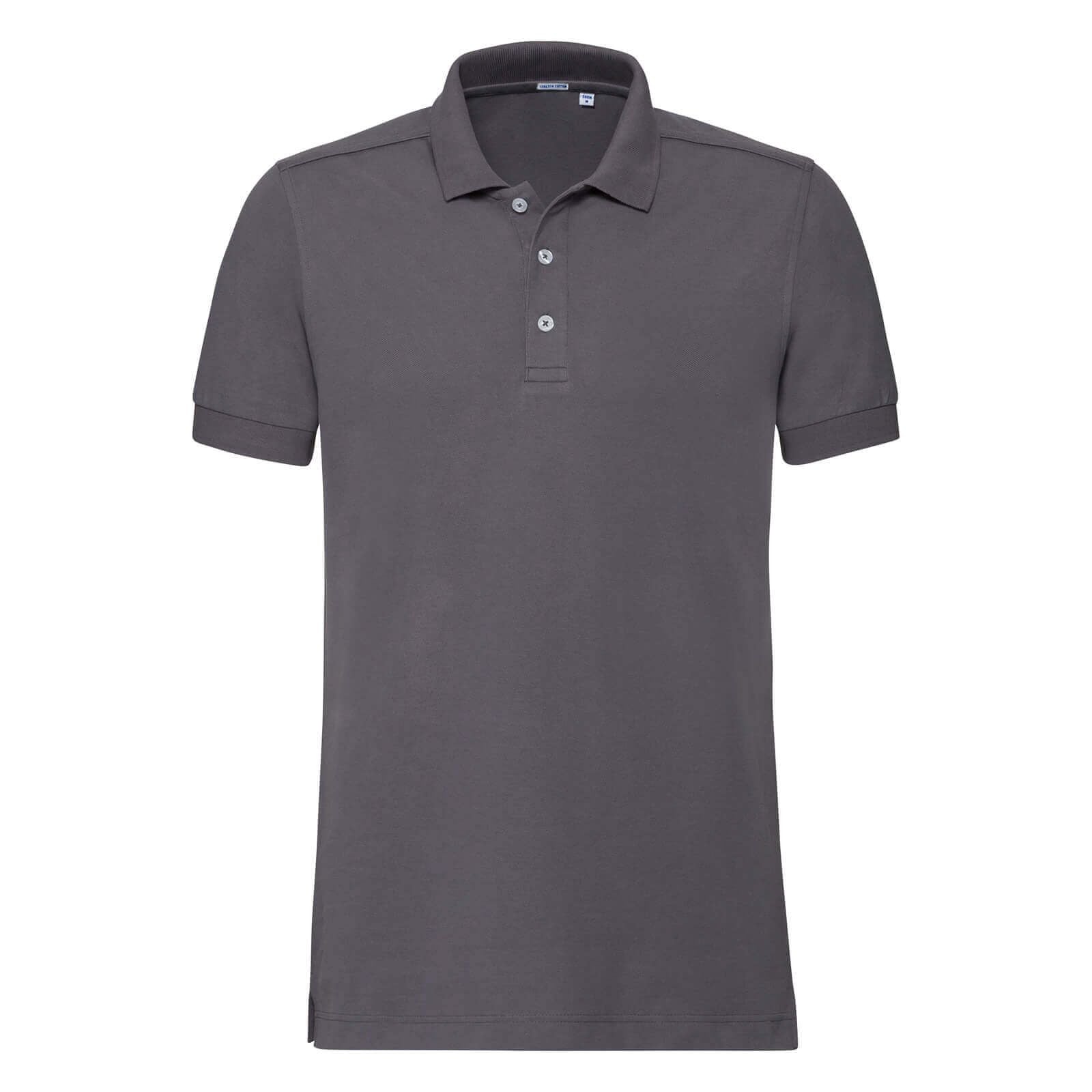 Russell Mens Fitted Stretch Polo.
