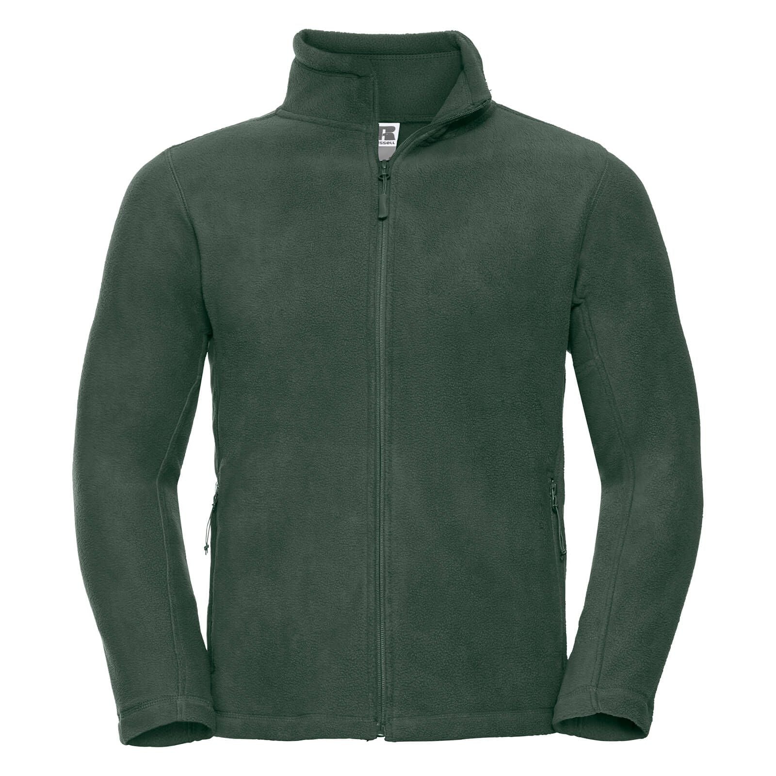 Russell Mens Full Zip Outdoor Fleece.