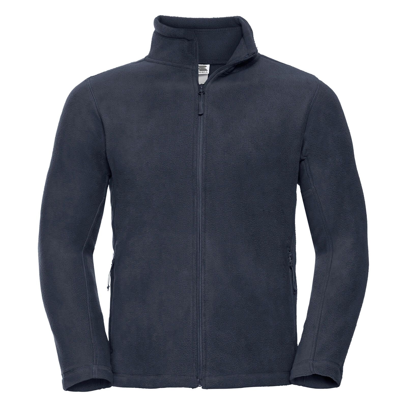 Russell Mens Full Zip Outdoor Fleece.