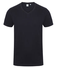 Load image into Gallery viewer, Skinnifit Mens S/S V-neck Feel Good Stretch T-Shirt
