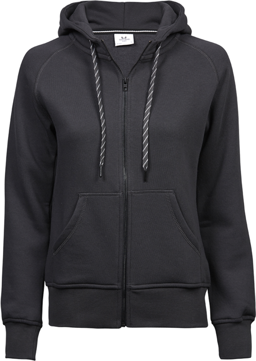Tee Jays Ladies Full Zip Hoodie.