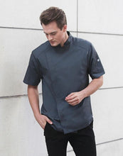 Load image into Gallery viewer, Karlowsky Mens S/S Modern-Look Chef Jacket
