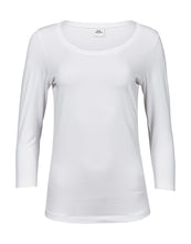 Load image into Gallery viewer, Tee Jays Ladies 3/4 Sleeve Stretch T-Shirt
