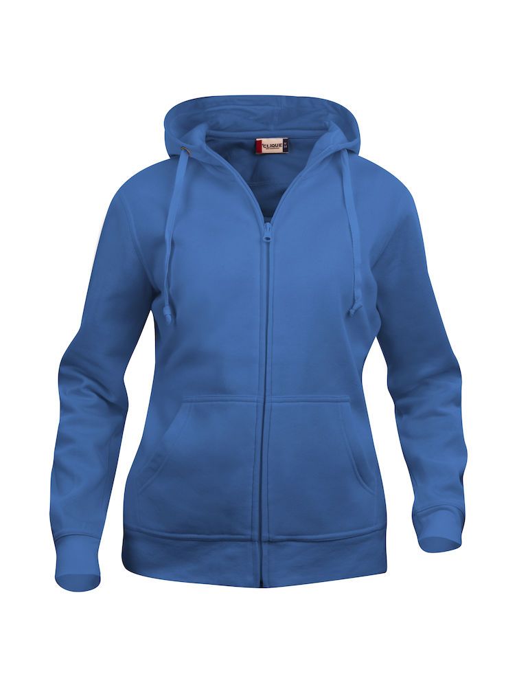 Clique Ladies Basic Full Zip Hoodie.