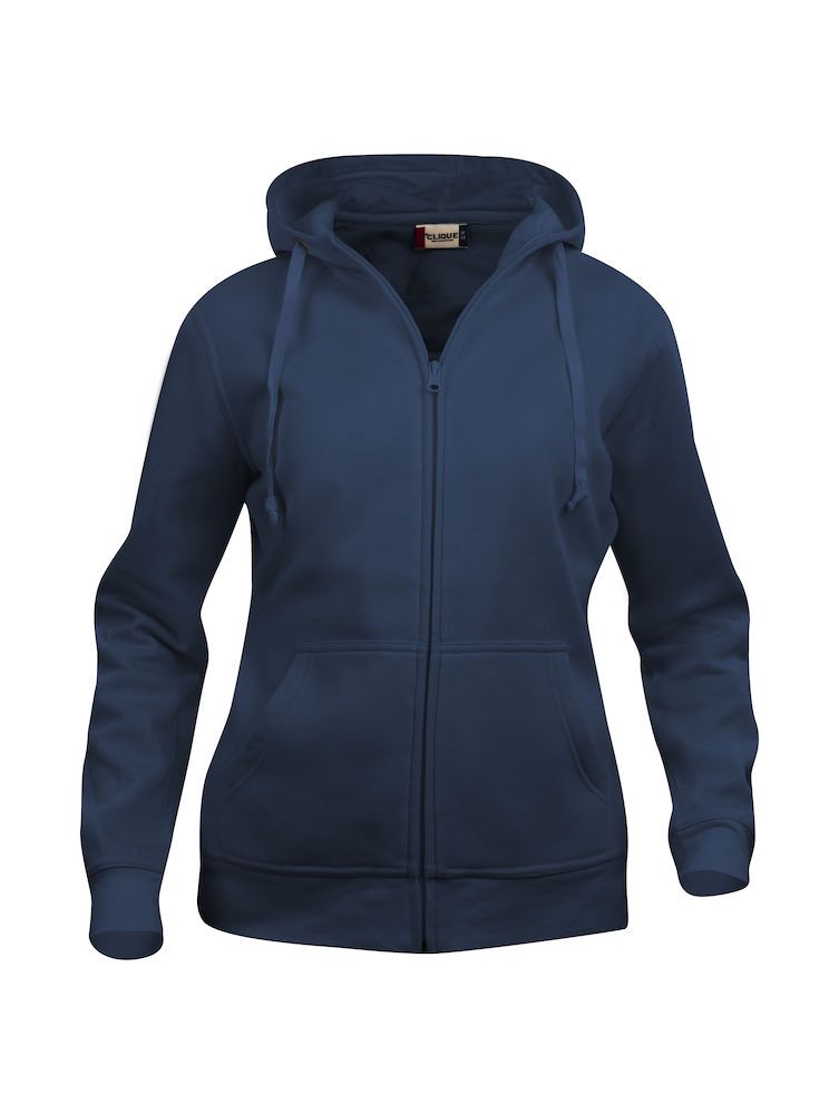 Clique Ladies Basic Full Zip Hoodie.