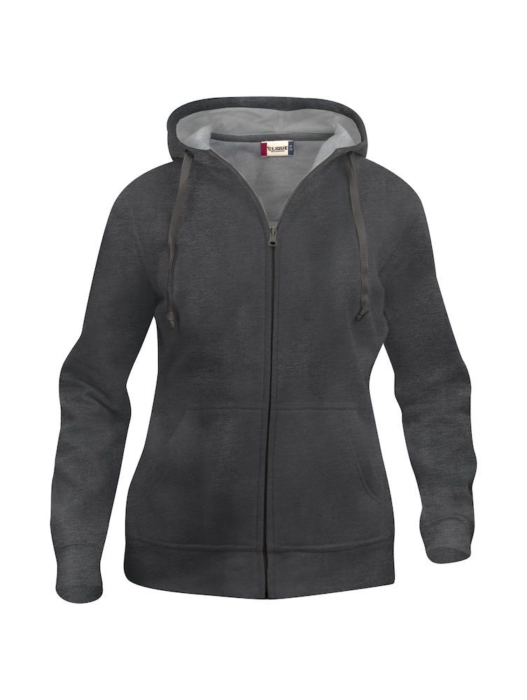 Clique Ladies Basic Full Zip Hoodie.