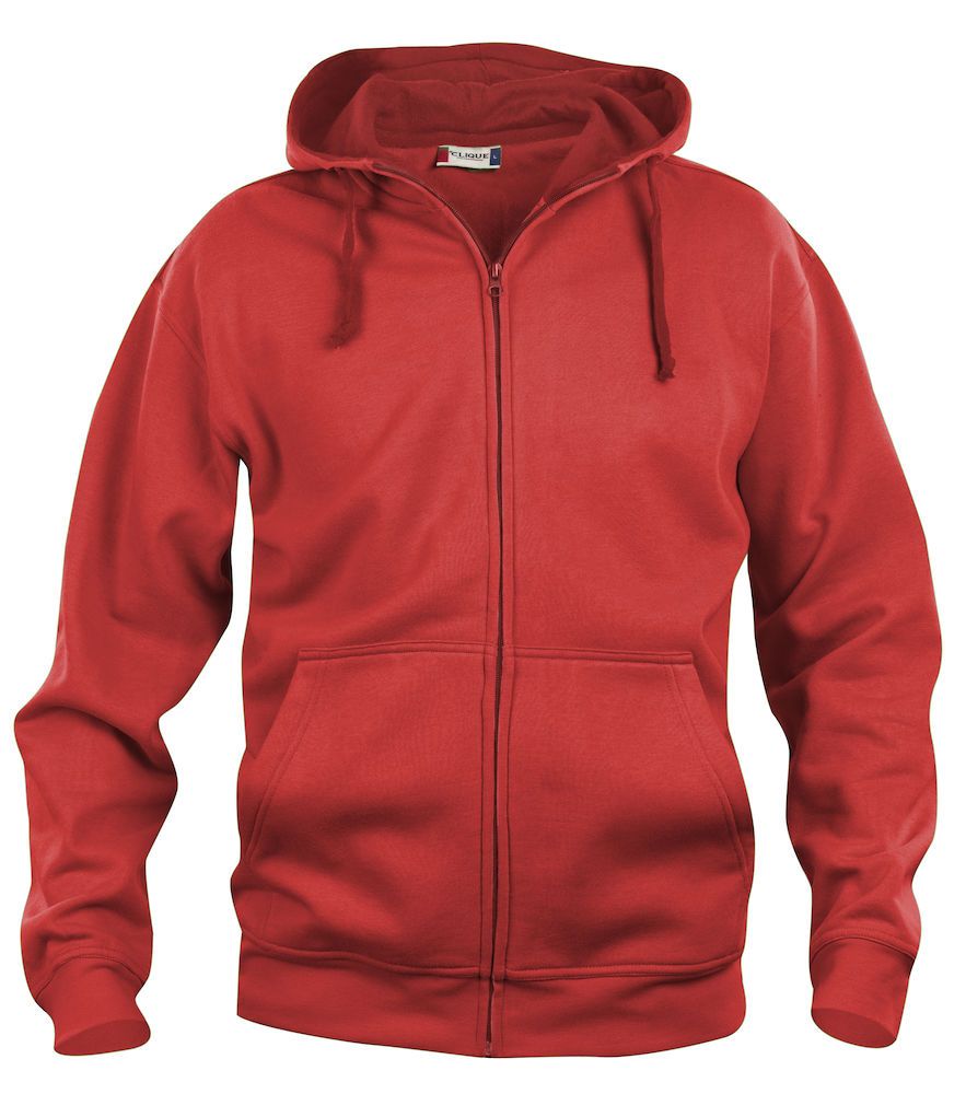 Clique Mens Full Zip Hoodie.