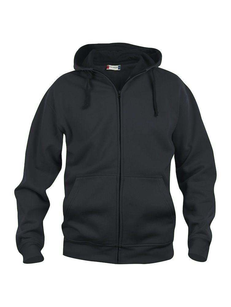 Clique Mens Full Zip Hoodie.