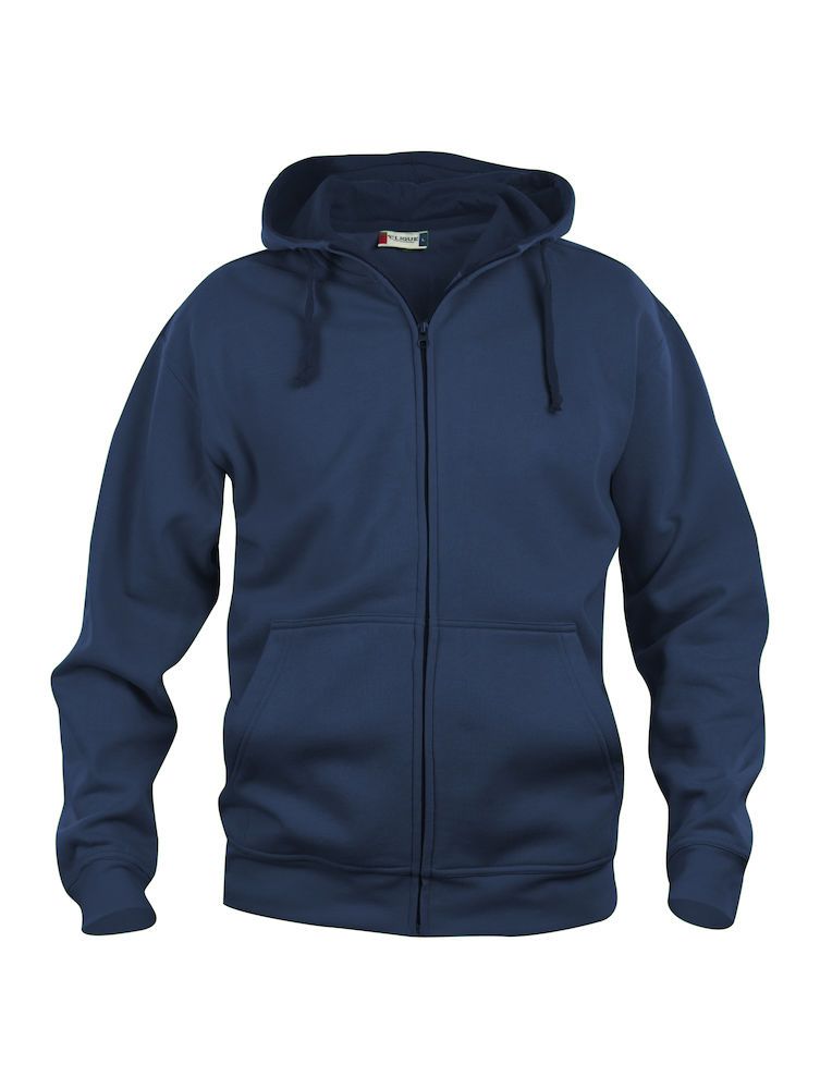 Clique Mens Full Zip Hoodie.