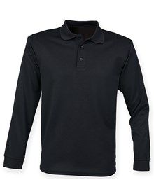 Henbury Unisex L/S Polo.