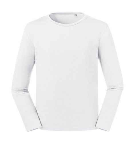 Russell Mens Pure Organic L/S T-Shirt.