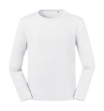 Load image into Gallery viewer, Russell Mens Pure Organic L/S T-Shirt
