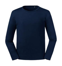 Load image into Gallery viewer, Russell Mens Pure Organic L/S T-Shirt
