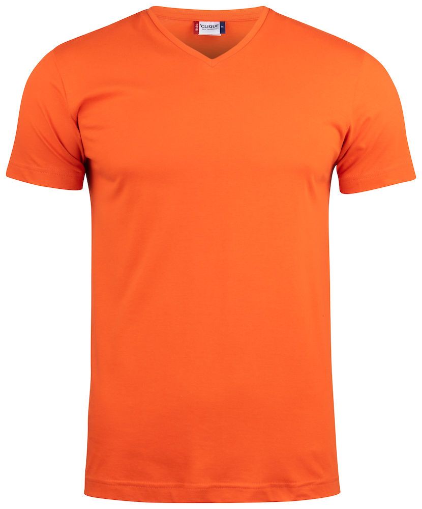 Clique Unisex Basic V-Neck Tee.